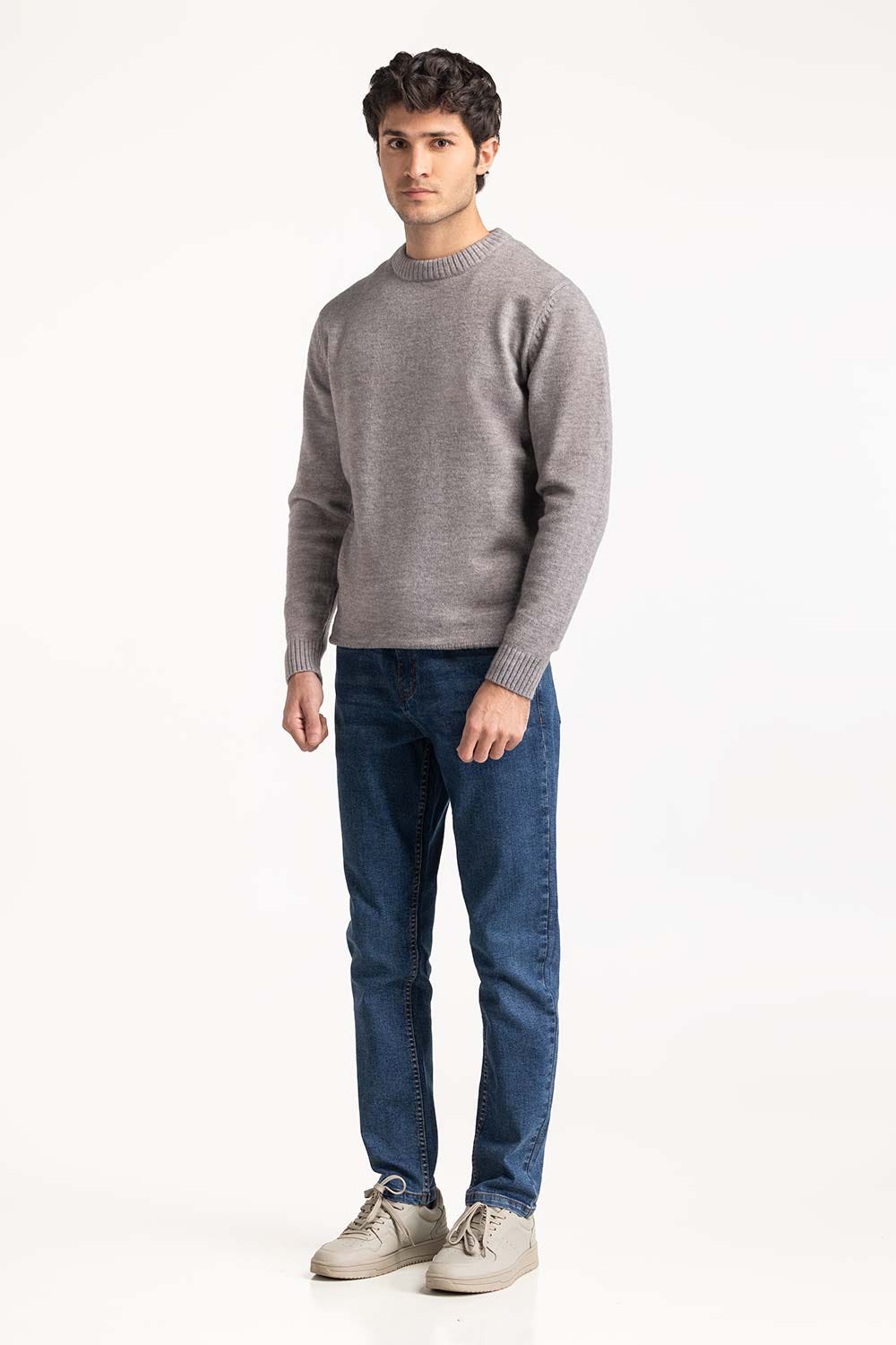 Crew Neck  Sweater MN-SWT-WS24-006 B