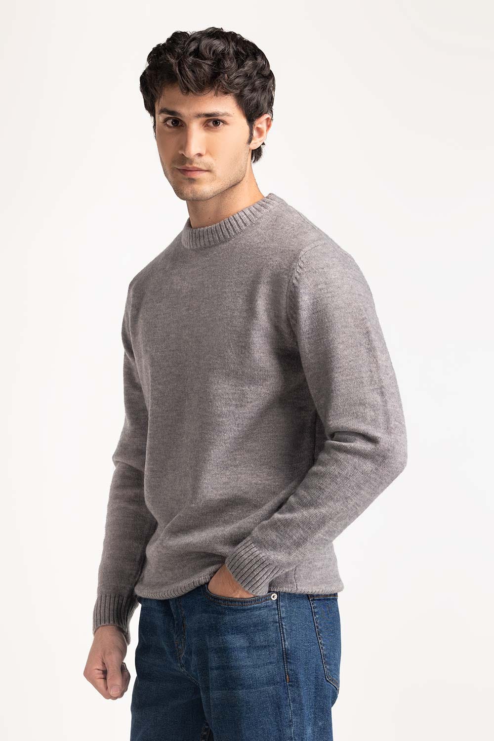 Crew Neck  Sweater MN-SWT-WS24-006 B