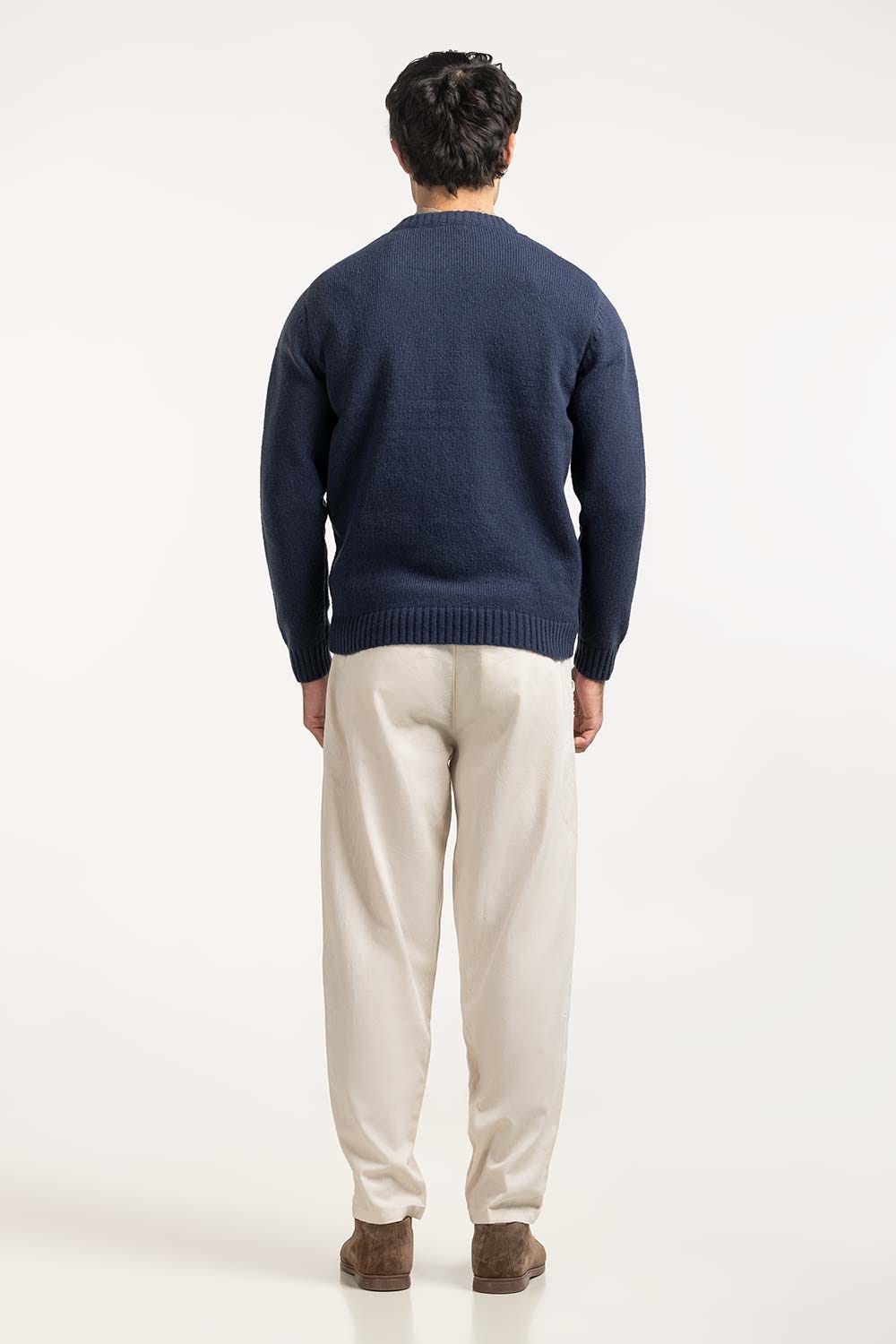 Crew Neck  Sweater MN-SWT-WS24-016-01 A