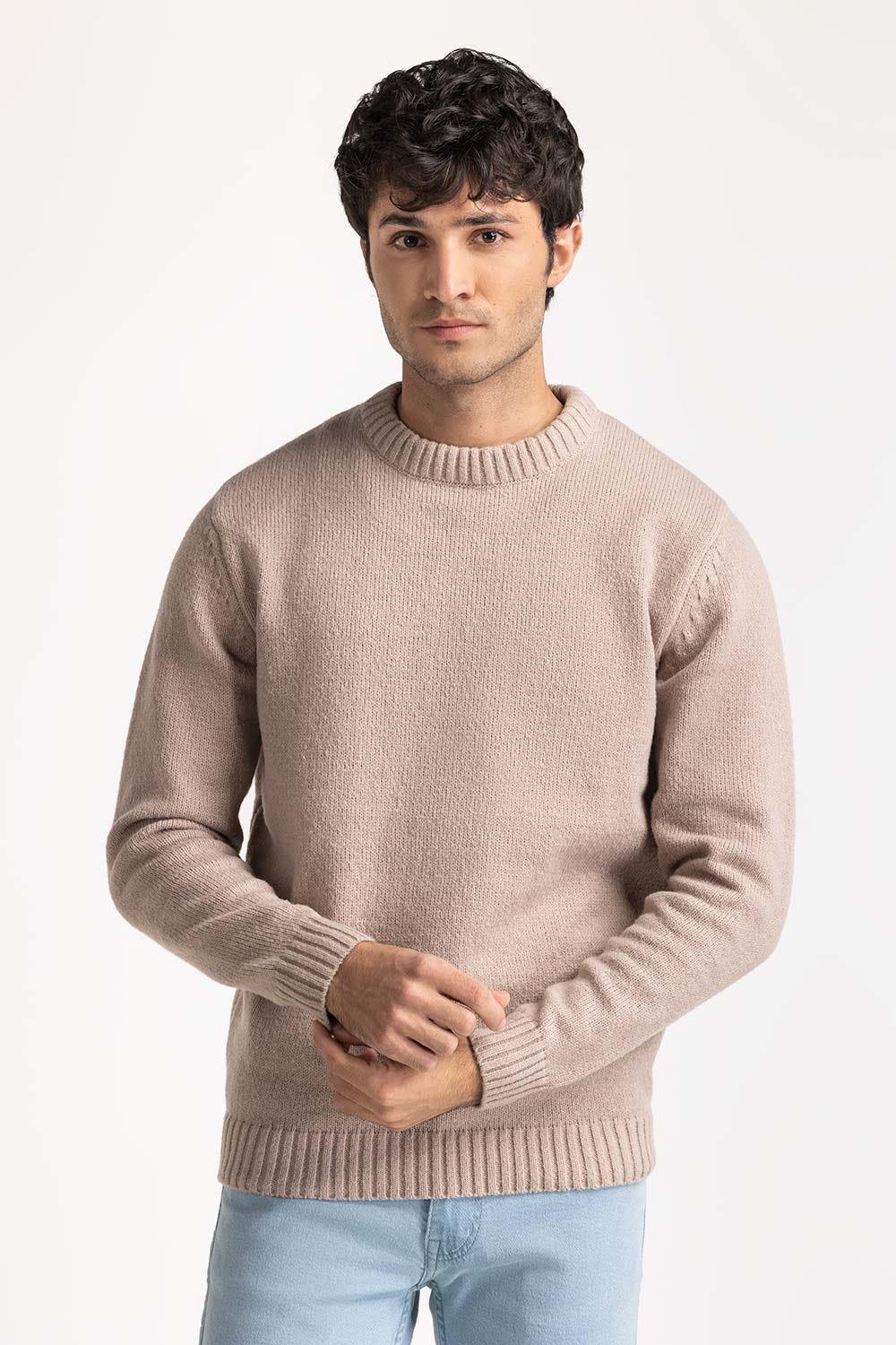 Crew Neck  Sweater MN-SWT-WS24-016-01 B