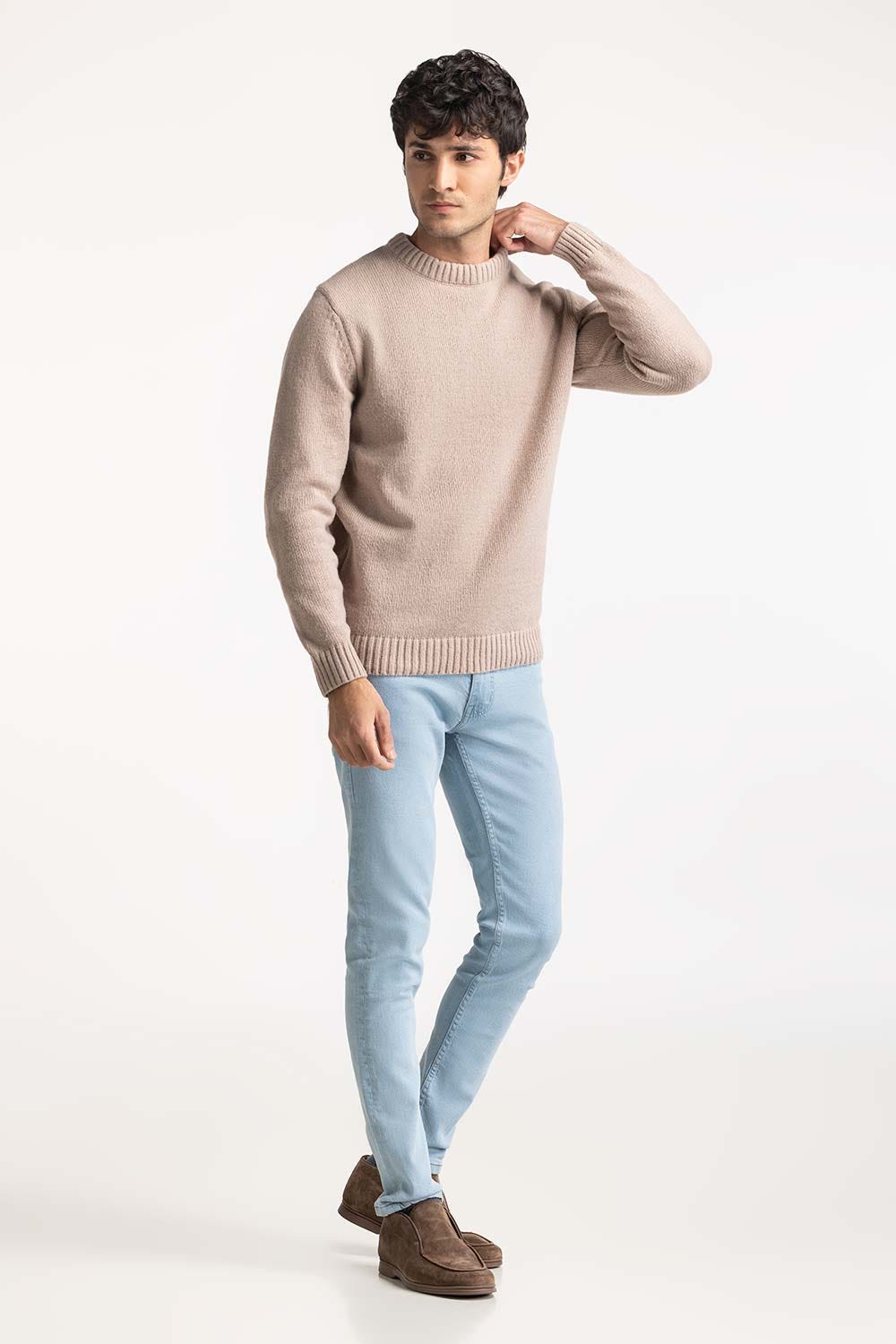 Crew Neck  Sweater MN-SWT-WS24-016-01 B