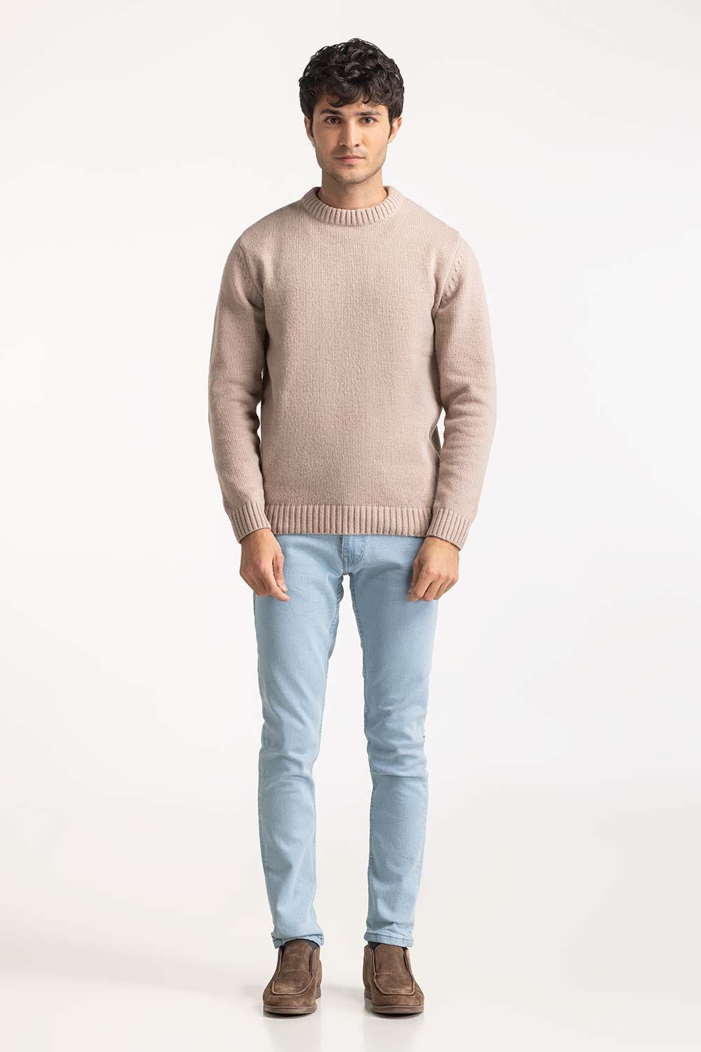 Crew Neck  Sweater MN-SWT-WS24-016-01 B