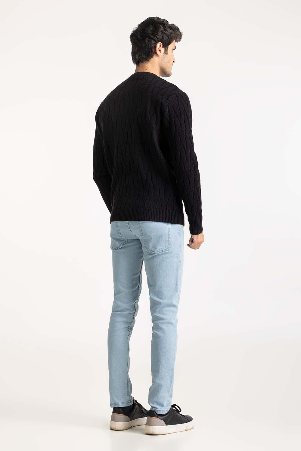 Crew Neck  Sweater MN-SWT-WS24-021 B