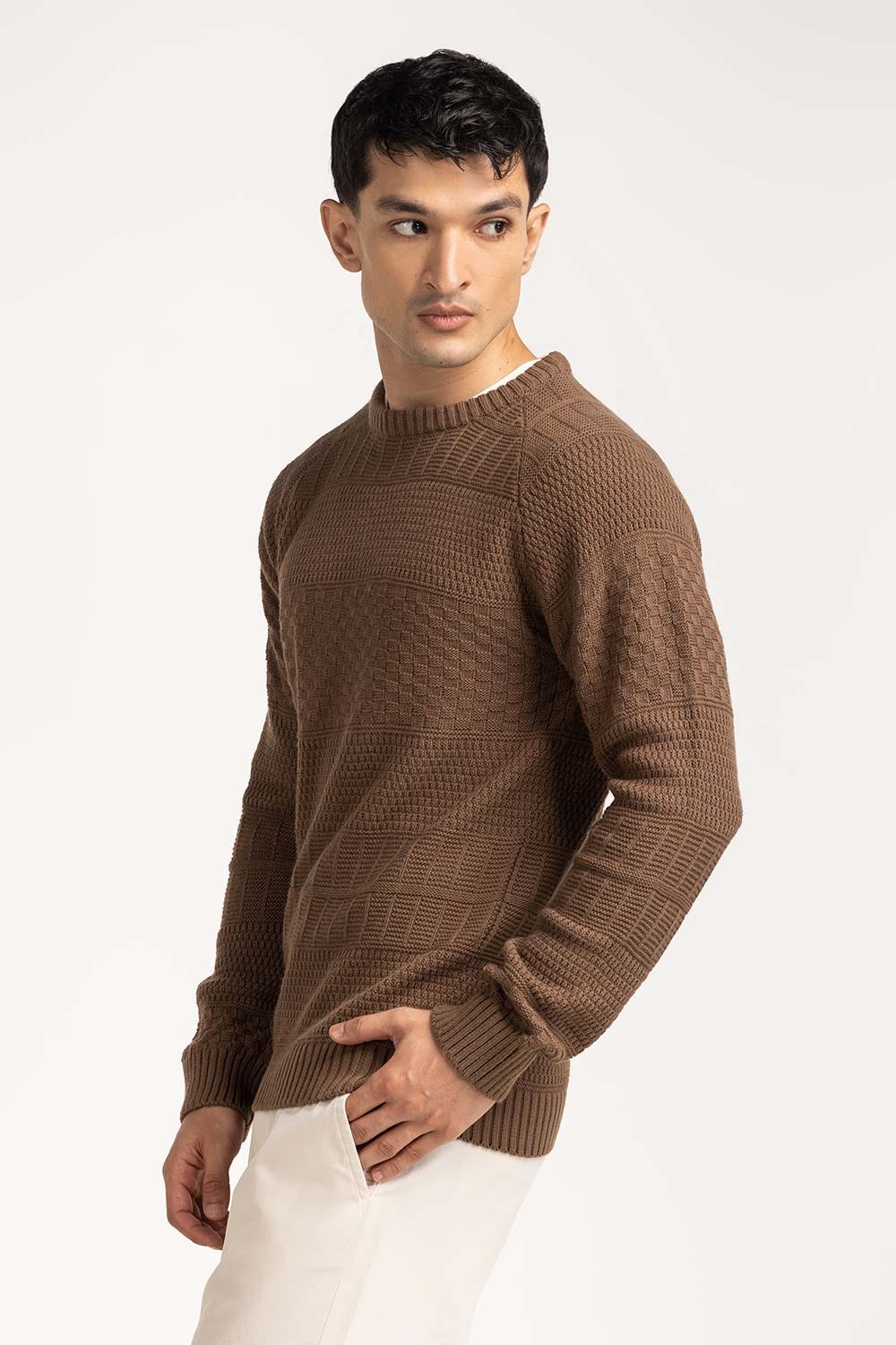 トップス Materialize Wear crew neck sweater Dalicoter Mens Long Sleeve Sweatshirt Crewneck Leopard Print