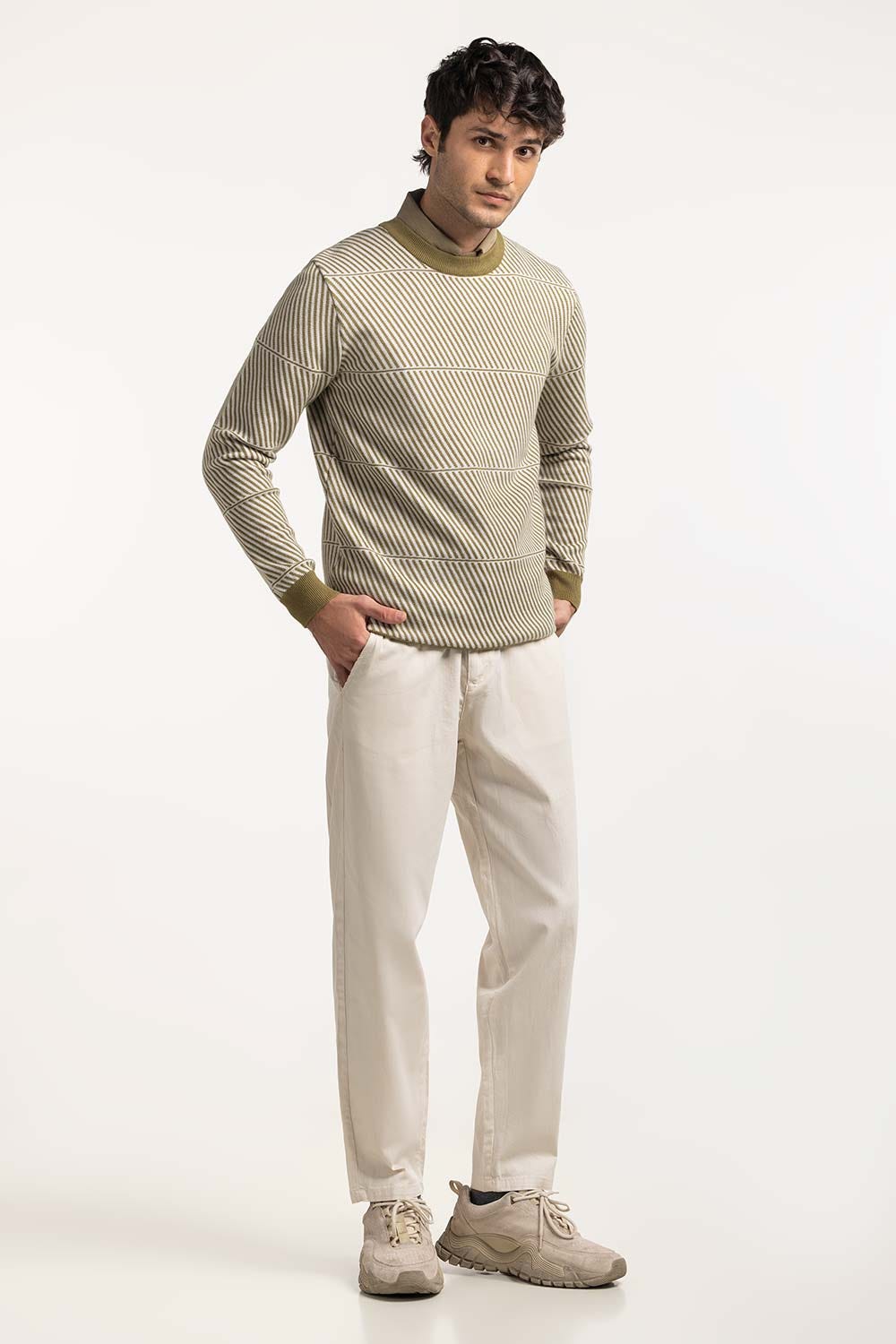 Crew Neck Sweater MN-SWT-WS24-035