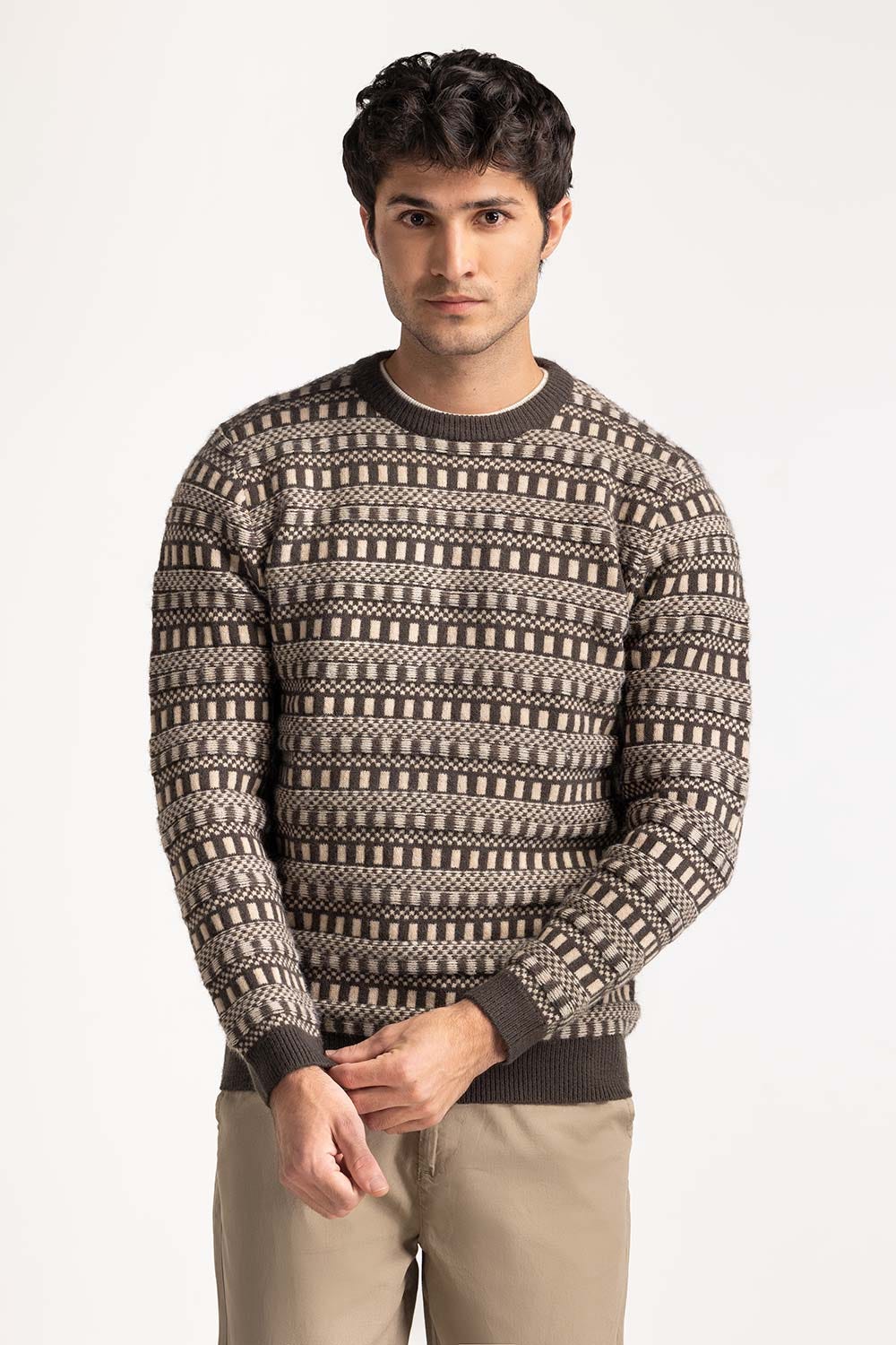 Crew Neck Sweater MN-SWT-WS24-068