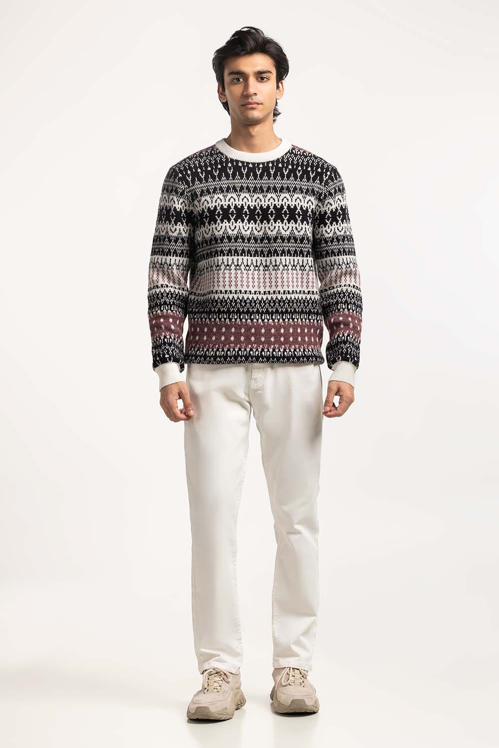 Crew Neck Sweater MN-SWT-WS24-075