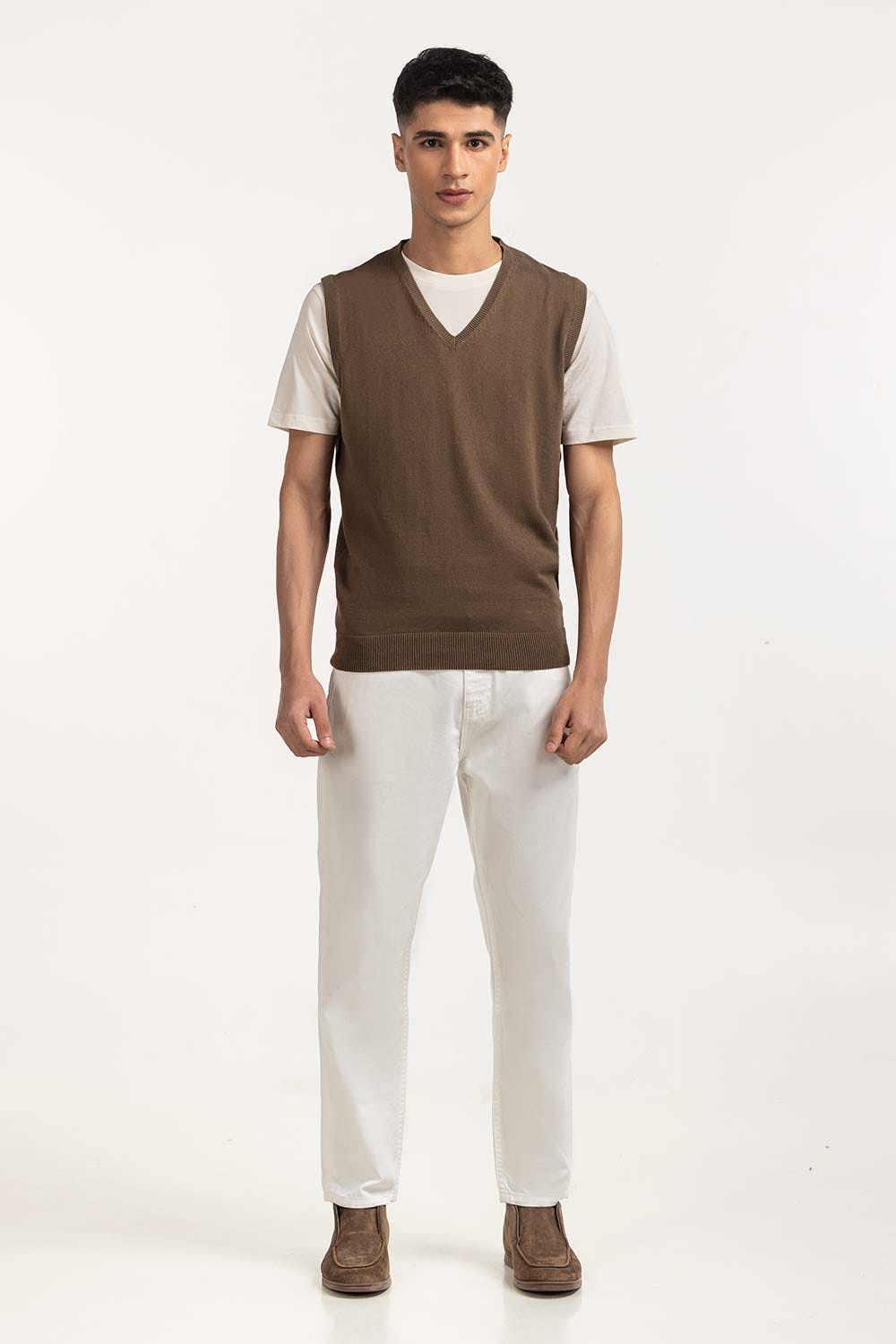 V Neck Sweater MN-SWT-WS24-156