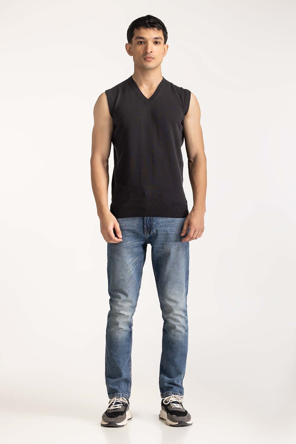 V Neck Sweater MN-SWT-WS24-157