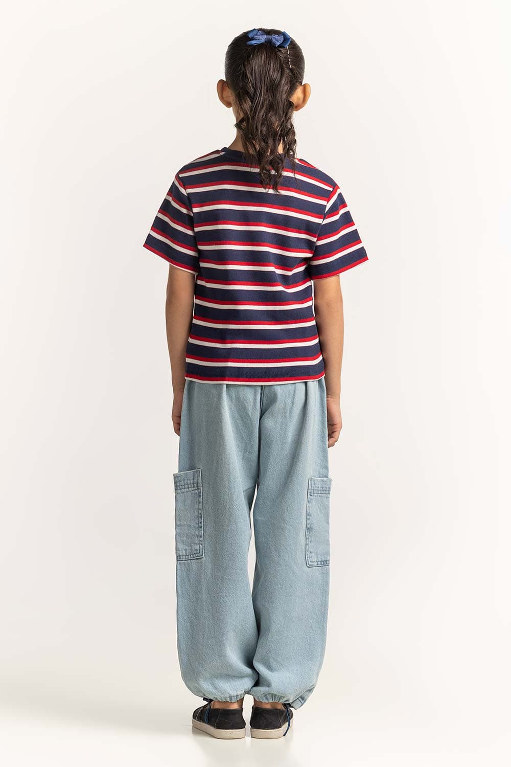 Crew Neck Yarn-Dyed Tee JG-TS-SS24-038