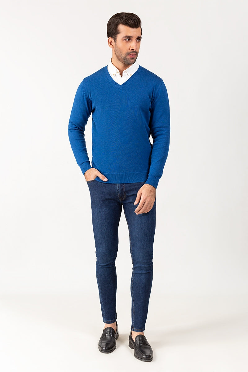 D.Blue Fashion Sweater FS-SWT-D30-02