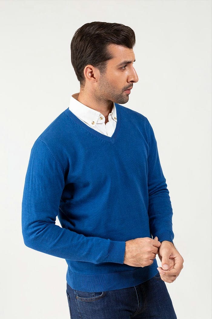 D.Blue Fashion Sweater FS-SWT-D30-02