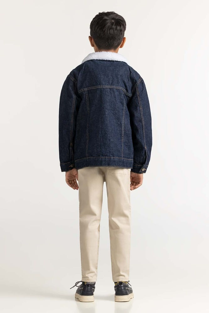 Dark Blue Basic Jacket 224-310-047