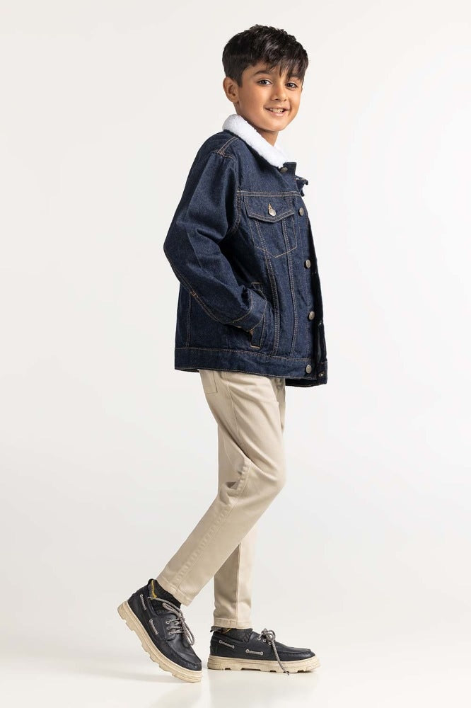 Dark Blue Basic Jacket 224-310-047