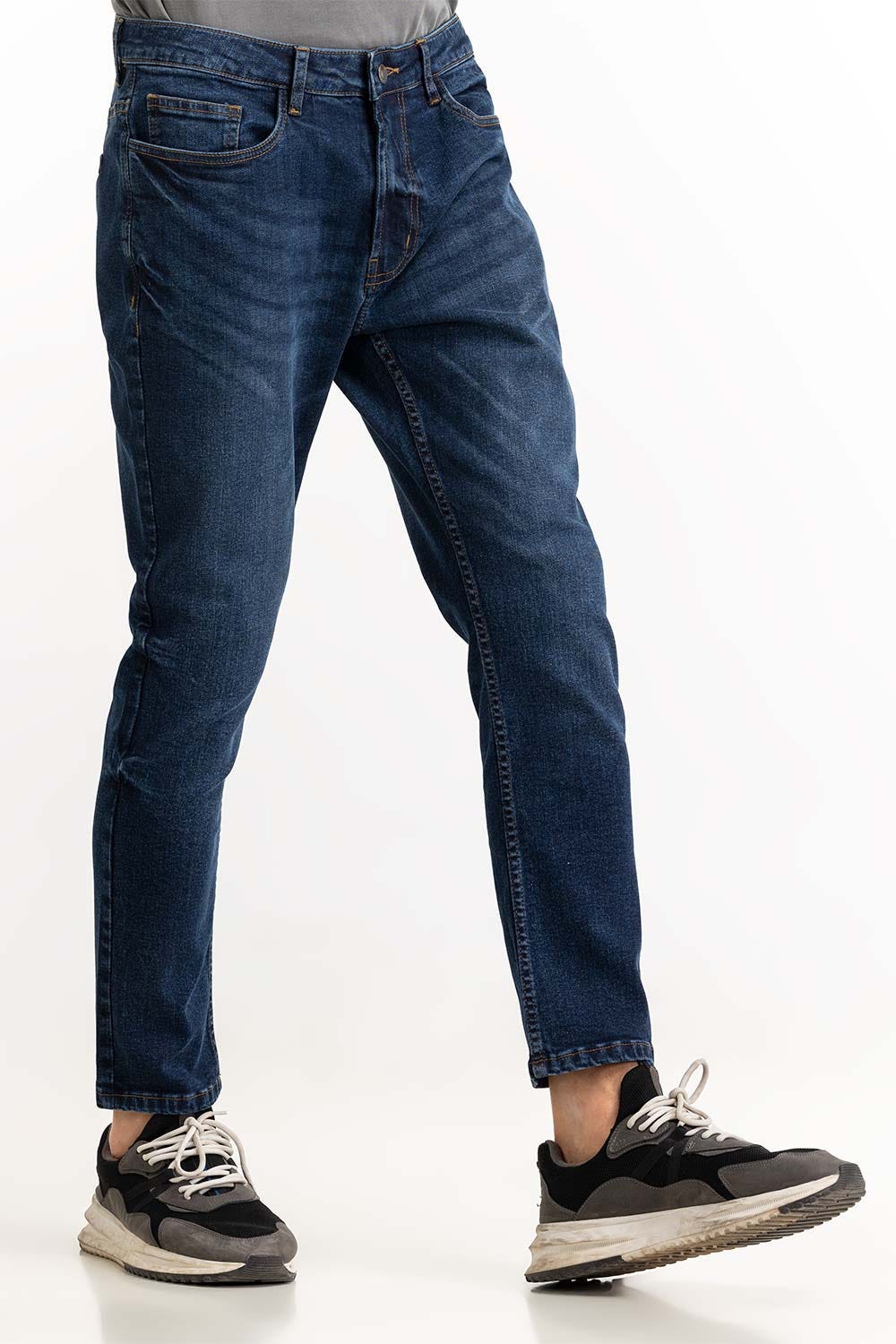 Dark Blue Basic Jeans 231-121-001 B