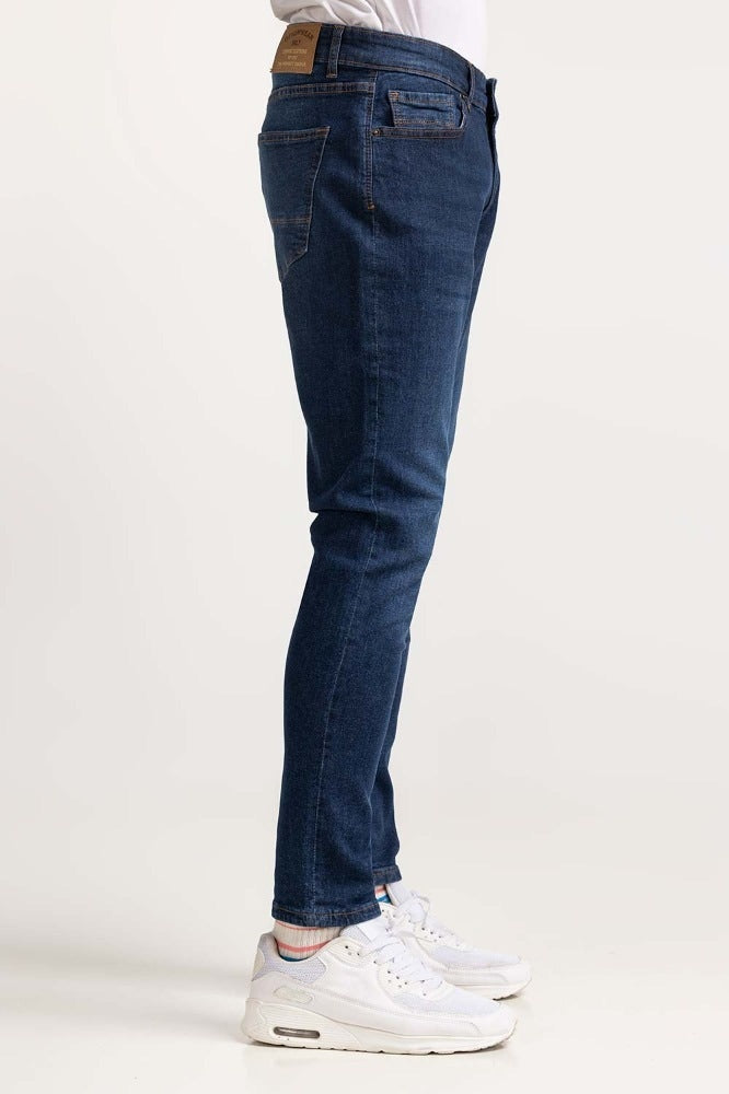 Dark Blue Basic Jeans MN-JNS- DN23-002