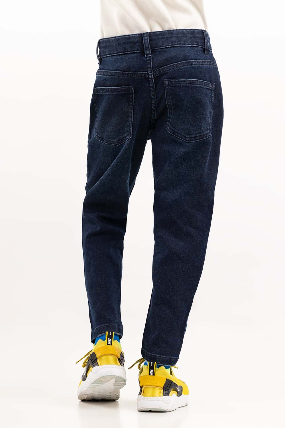 Junior Boy Dark Blue Jeans 224-321-011