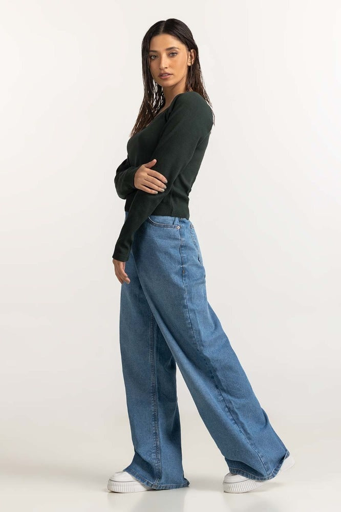 Dark Green Basic Top WM-KTP-WS23-205