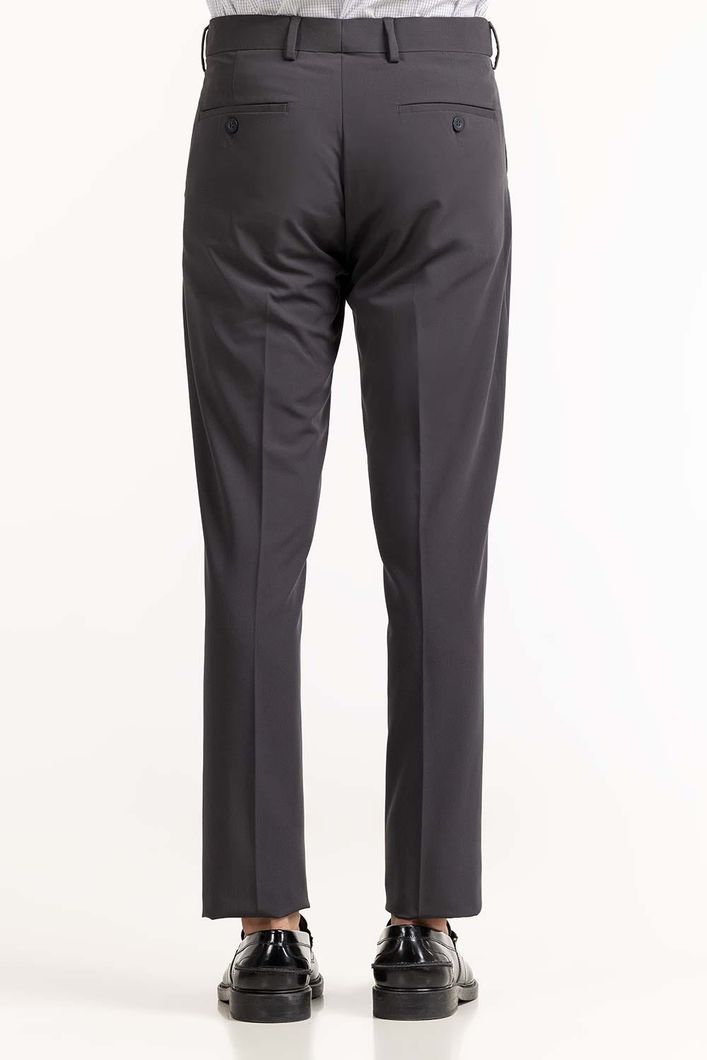 Dark Grey Basic Dress Pant MN-TR-FM23-004