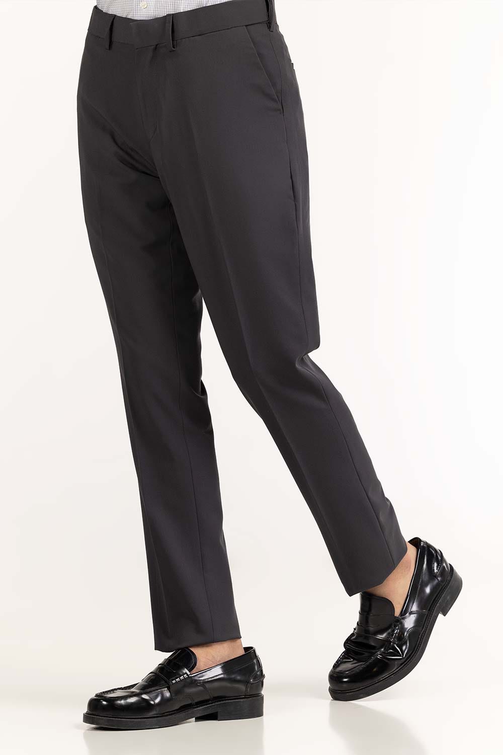Dark Grey Basic Dress Pant MN-TR-FM23-004