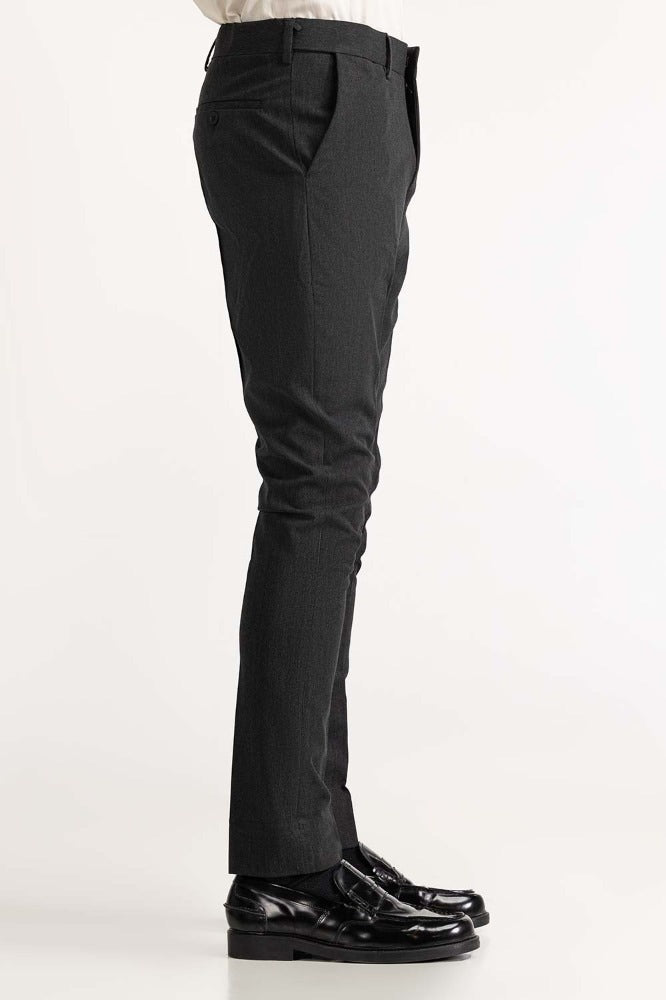 Dark Grey Basic Dress Pant MN-TR-FM23-017