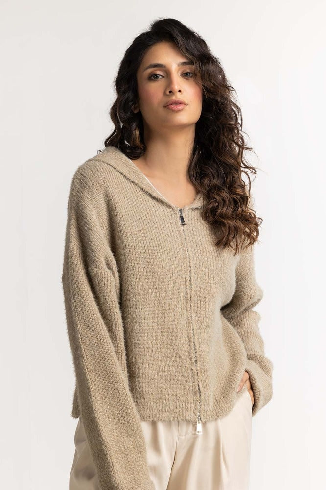 Dark Grey Basic Sweater WM-SWT-WS23-066