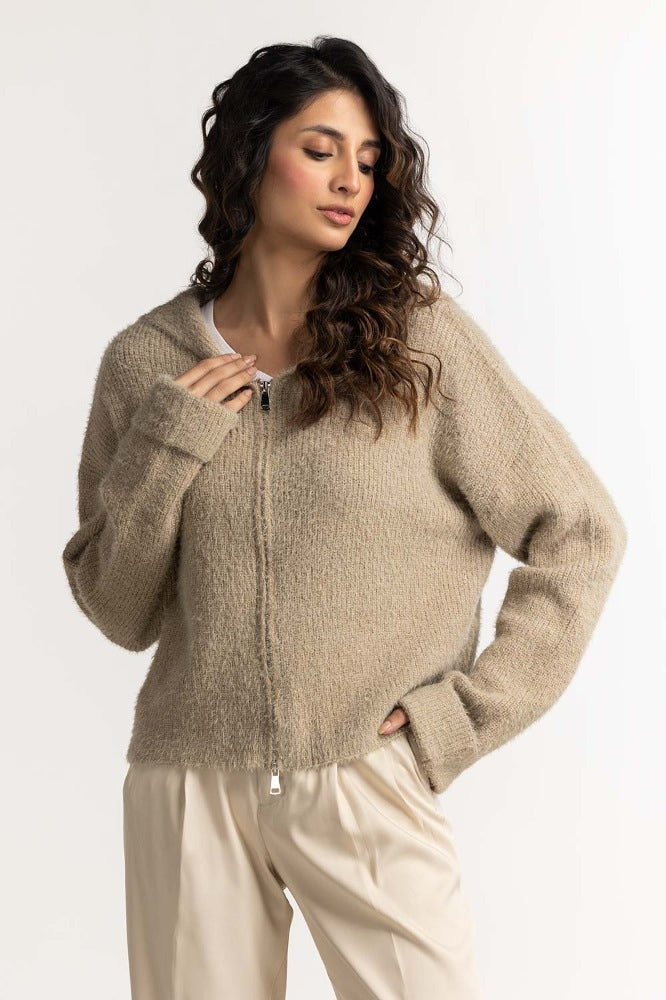 Dark Grey Basic Sweater WM-SWT-WS23-066