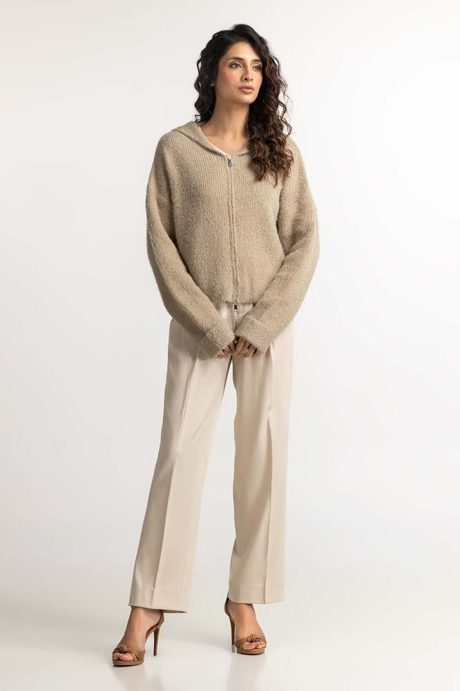 Dark Grey Basic Sweater WM-SWT-WS23-066