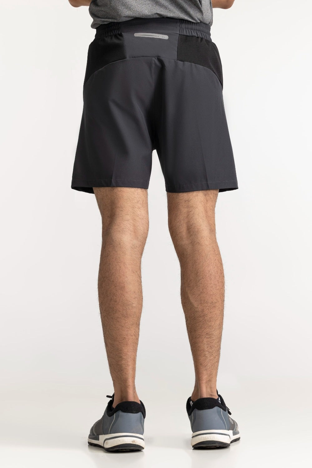 Dark Grey Textured Short AW-SHT23-029