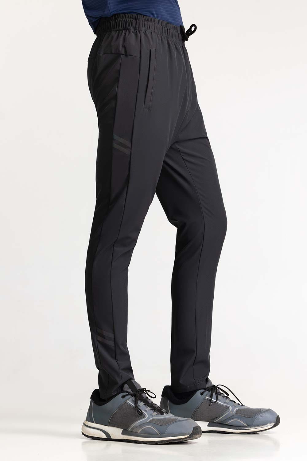 Dark Grey Textured Trouser AW-TR24-024