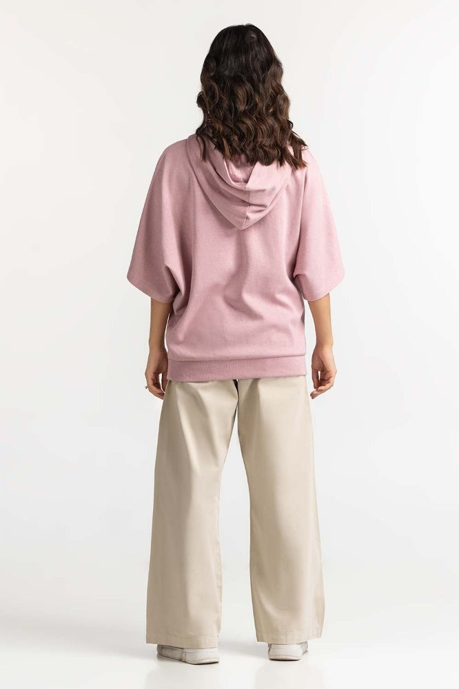 Dawn Pink Basic Sweatshirt WM-SWS-WS23-002