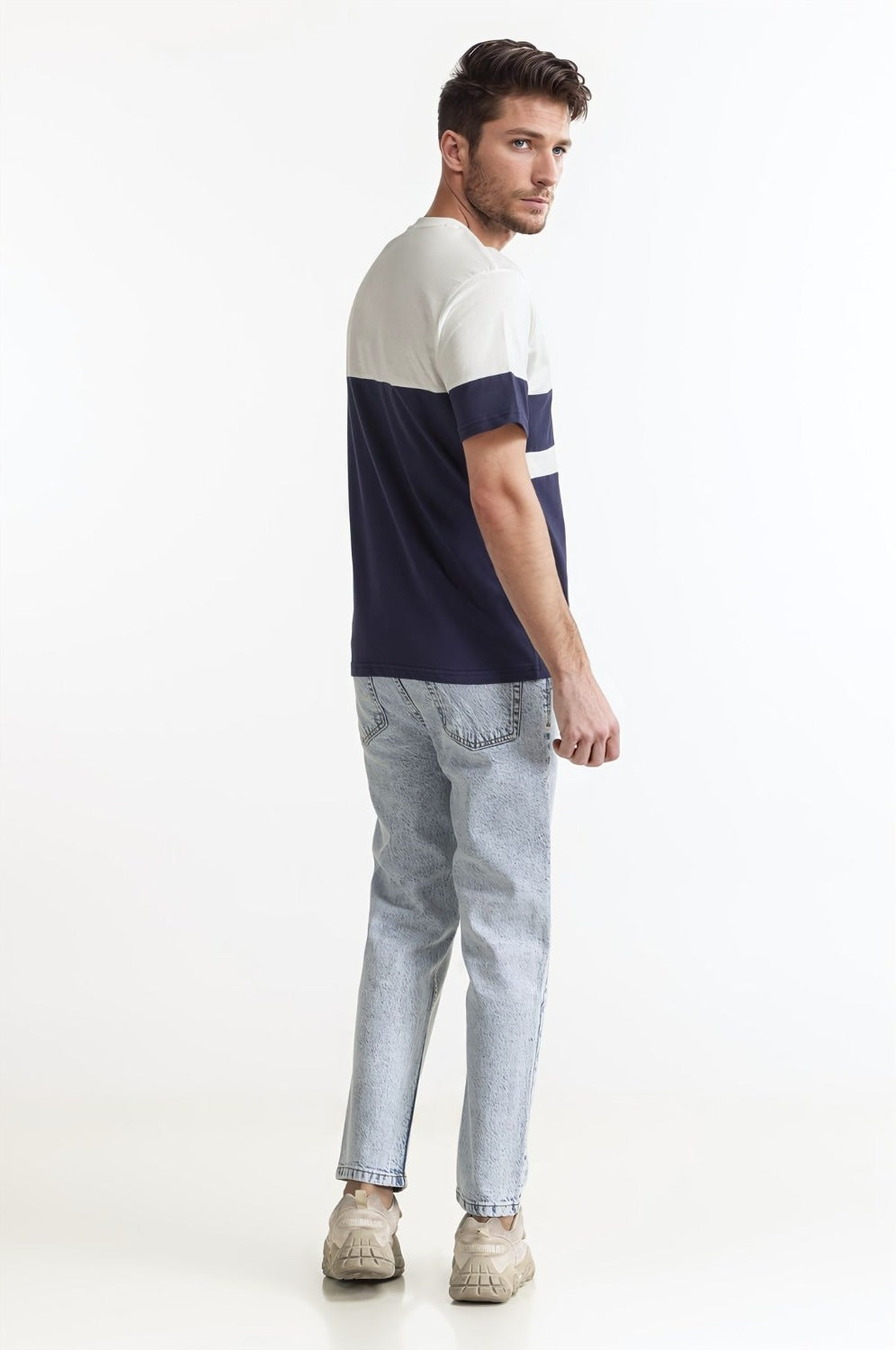 Discharge Stripe Tee TS-CNSJ24-297