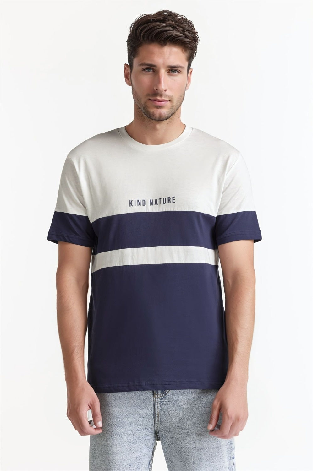 Discharge Stripe Tee TS-CNSJ24-297