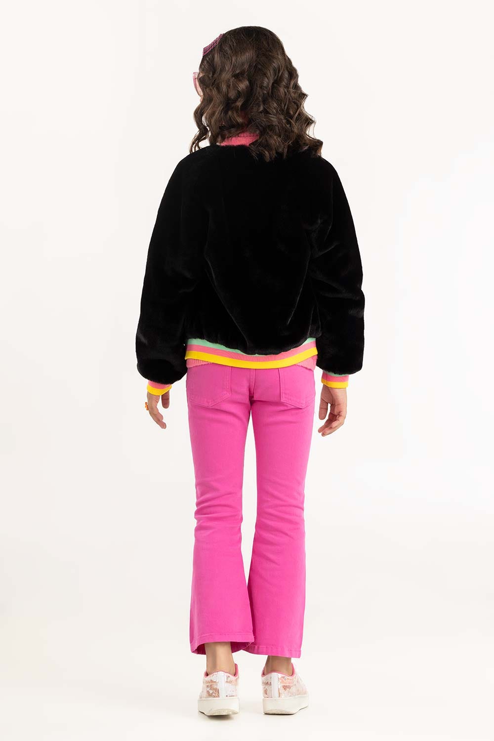 Junior Girl Double Sided Jacket 224-410-041