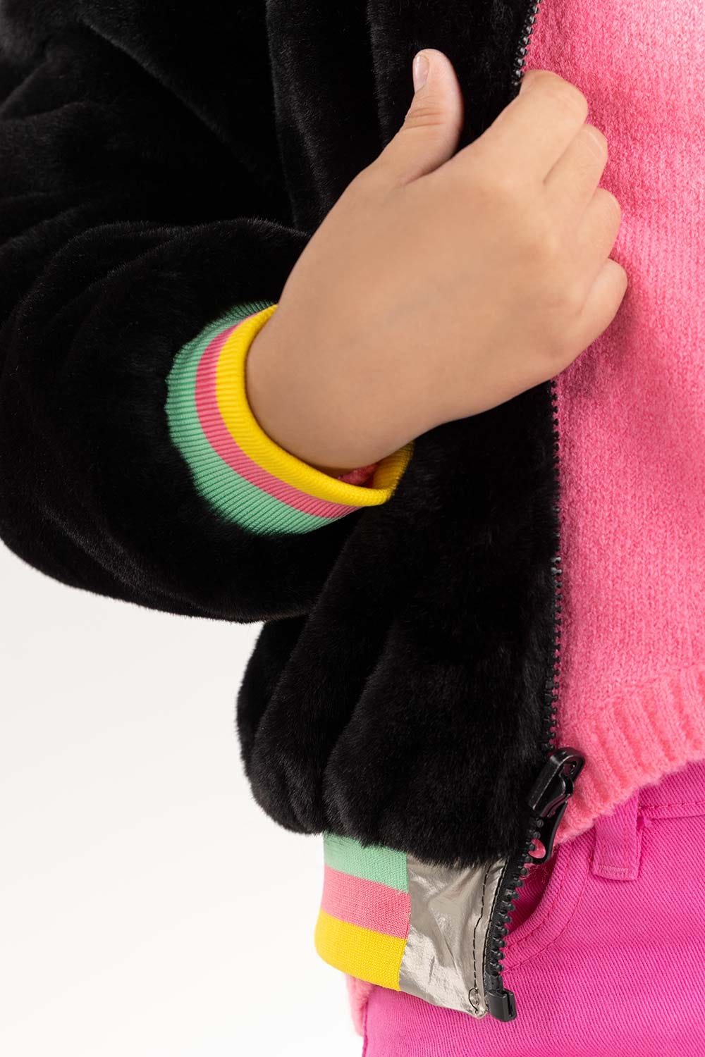 Junior Girl Double Sided Jacket 224-410-041