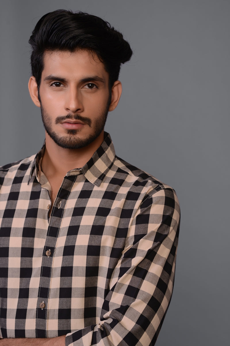 Brown Casual Shirt CM-YD-2130