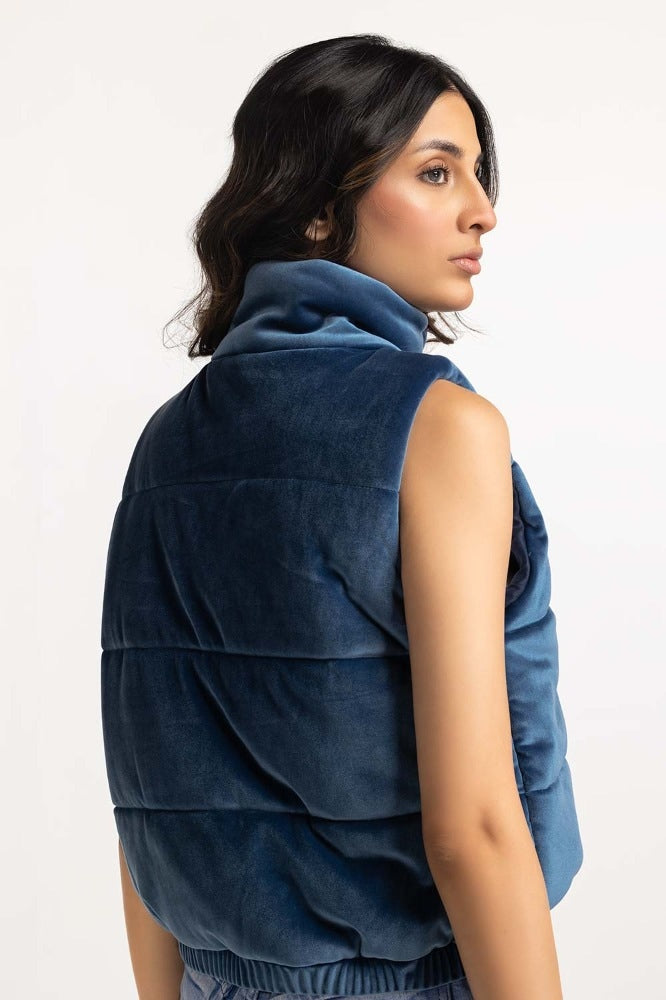 Dusty Blue Basic Jacket WM-JKT-WS23-099