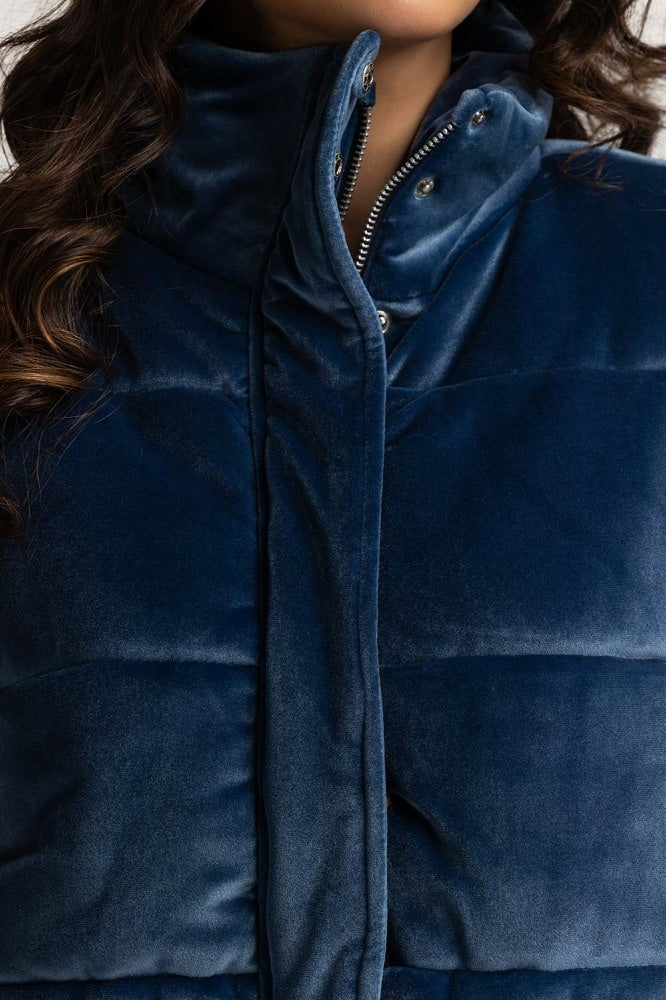 Dusty Blue Basic Jacket WM-JKT-WS23-099