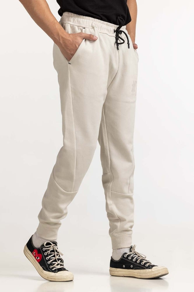 Ecru Fashion Jog Pant MN-JGP-WS23-003
