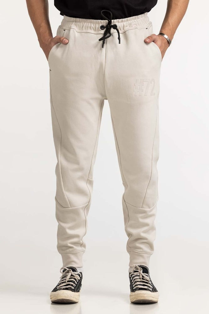 Ecru Fashion Jog Pant MN-JGP-WS23-003