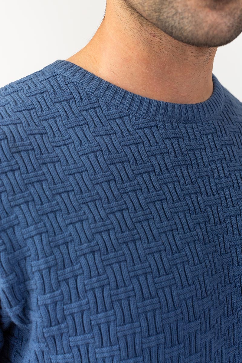 Electric Blue Fashion Sweater FS-SWT-FD-266-01