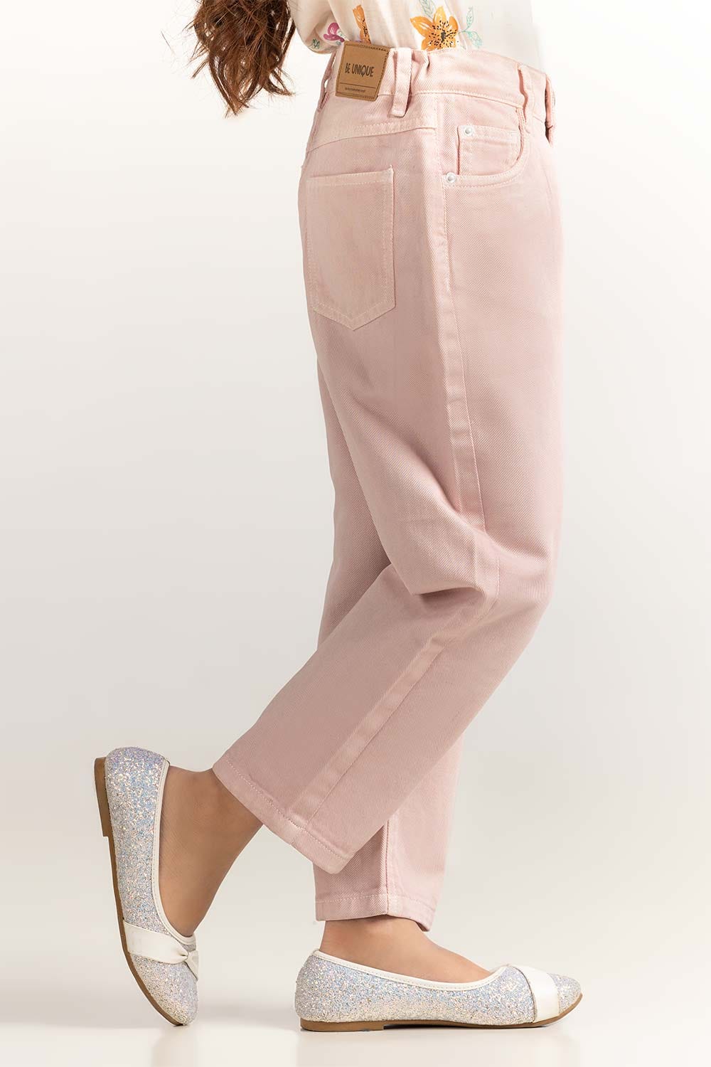 Evening Sand Junior Girl Non Denim Basic Trouser JG-NDJ-SS24-002