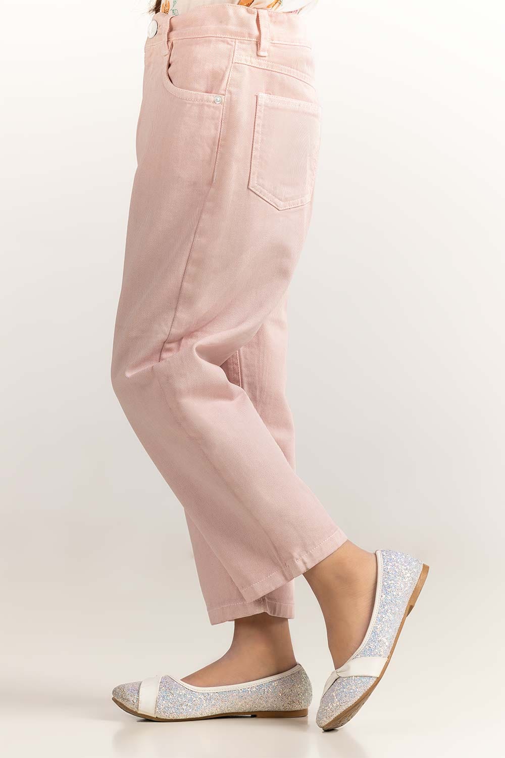 Evening Sand Junior Girl Non Denim Basic Trouser JG-NDJ-SS24-002