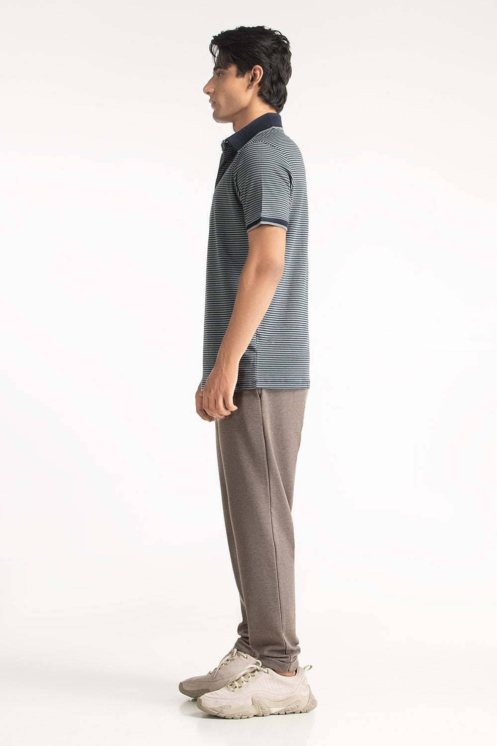 Fashion Striped Polo PS-FSHN24-157