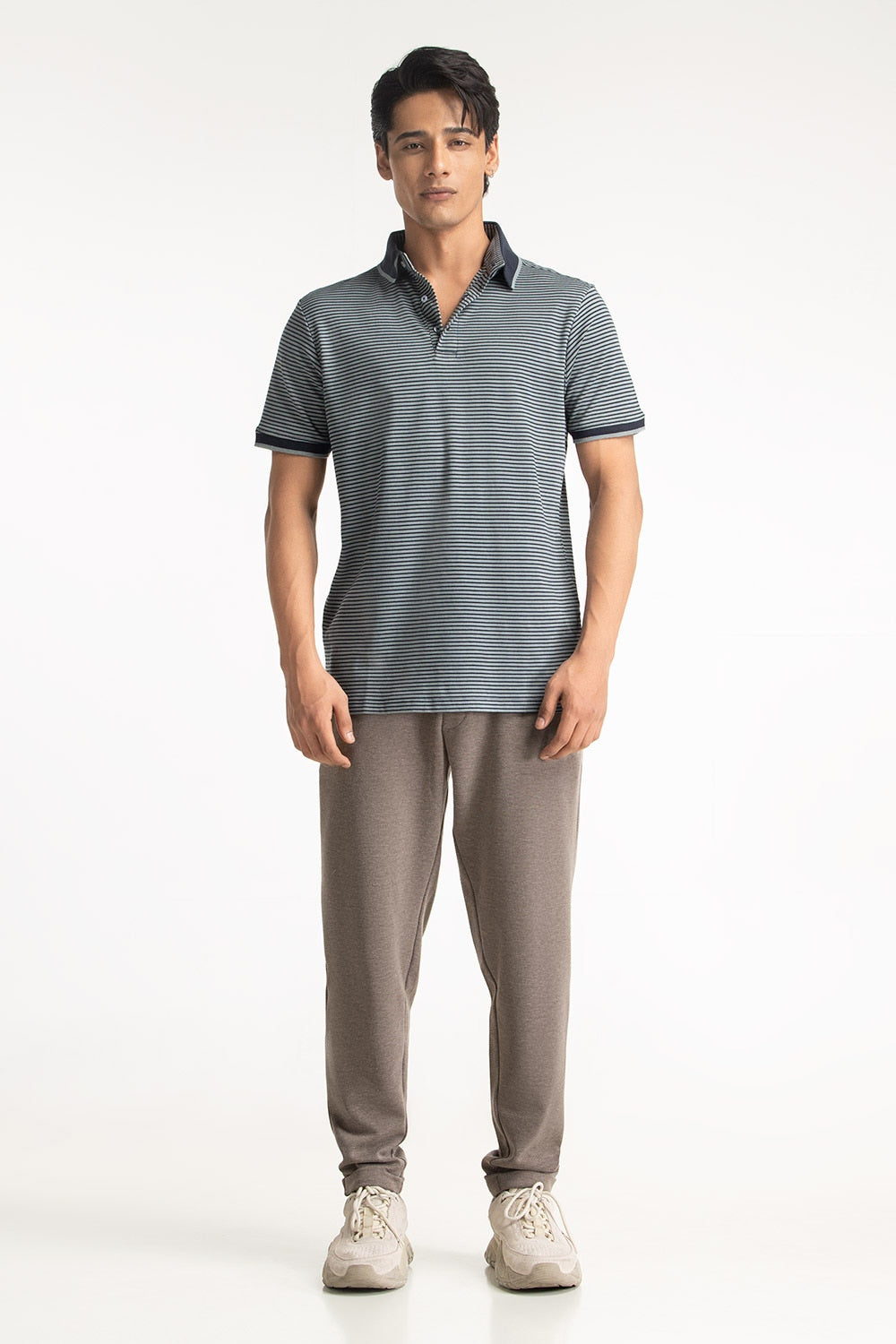 Fashion Striped Polo PS-FSHN24-157