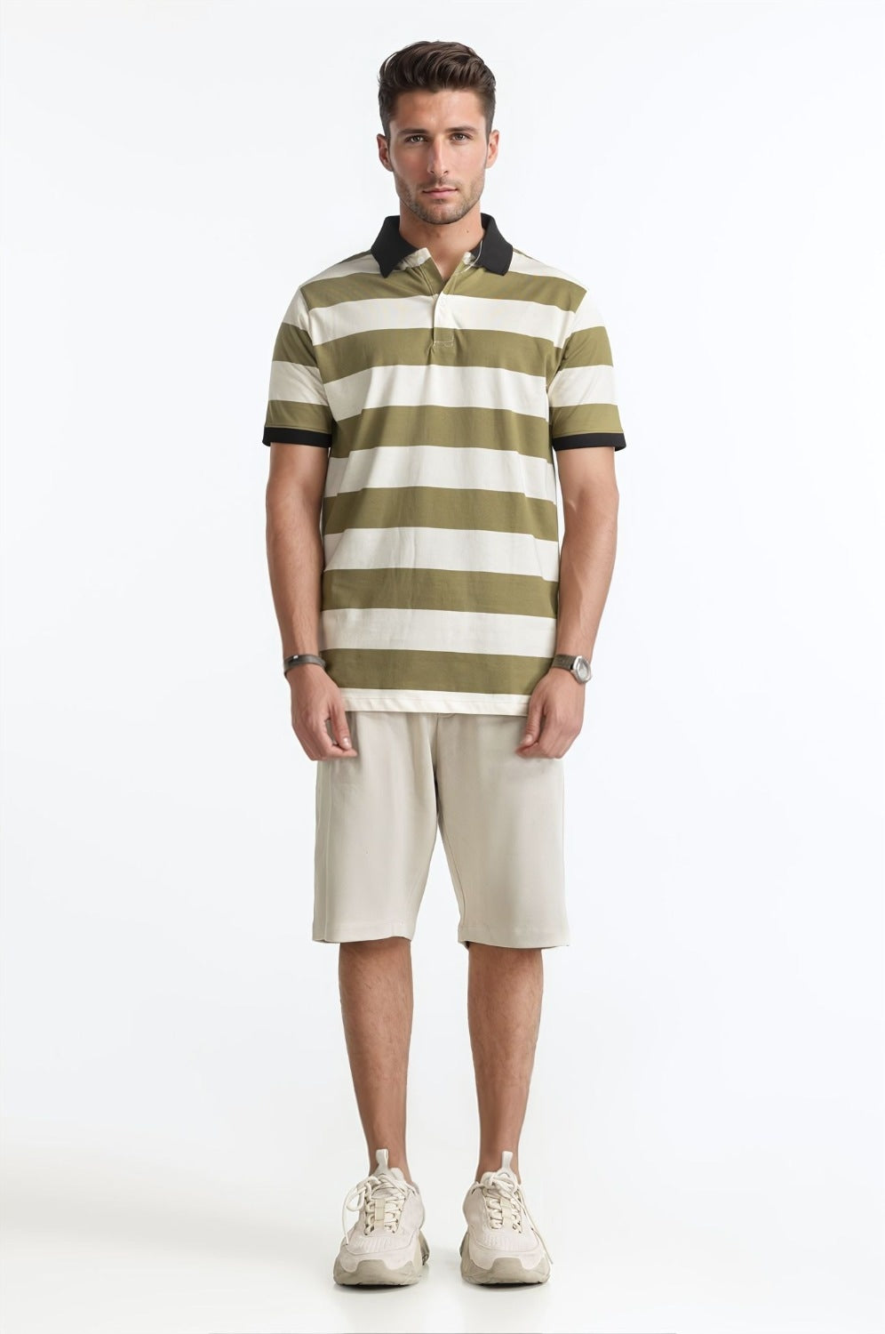 Fashion Striped Polo PS-FSHN24-256