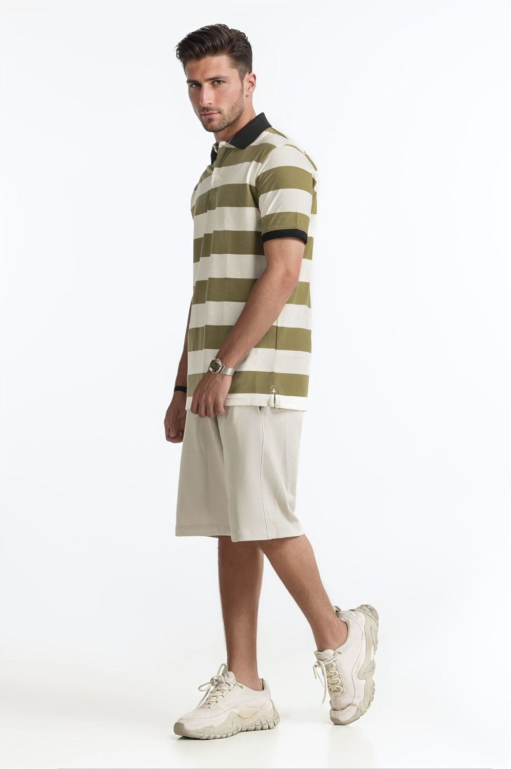 Fashion Striped Polo PS-FSHN24-256