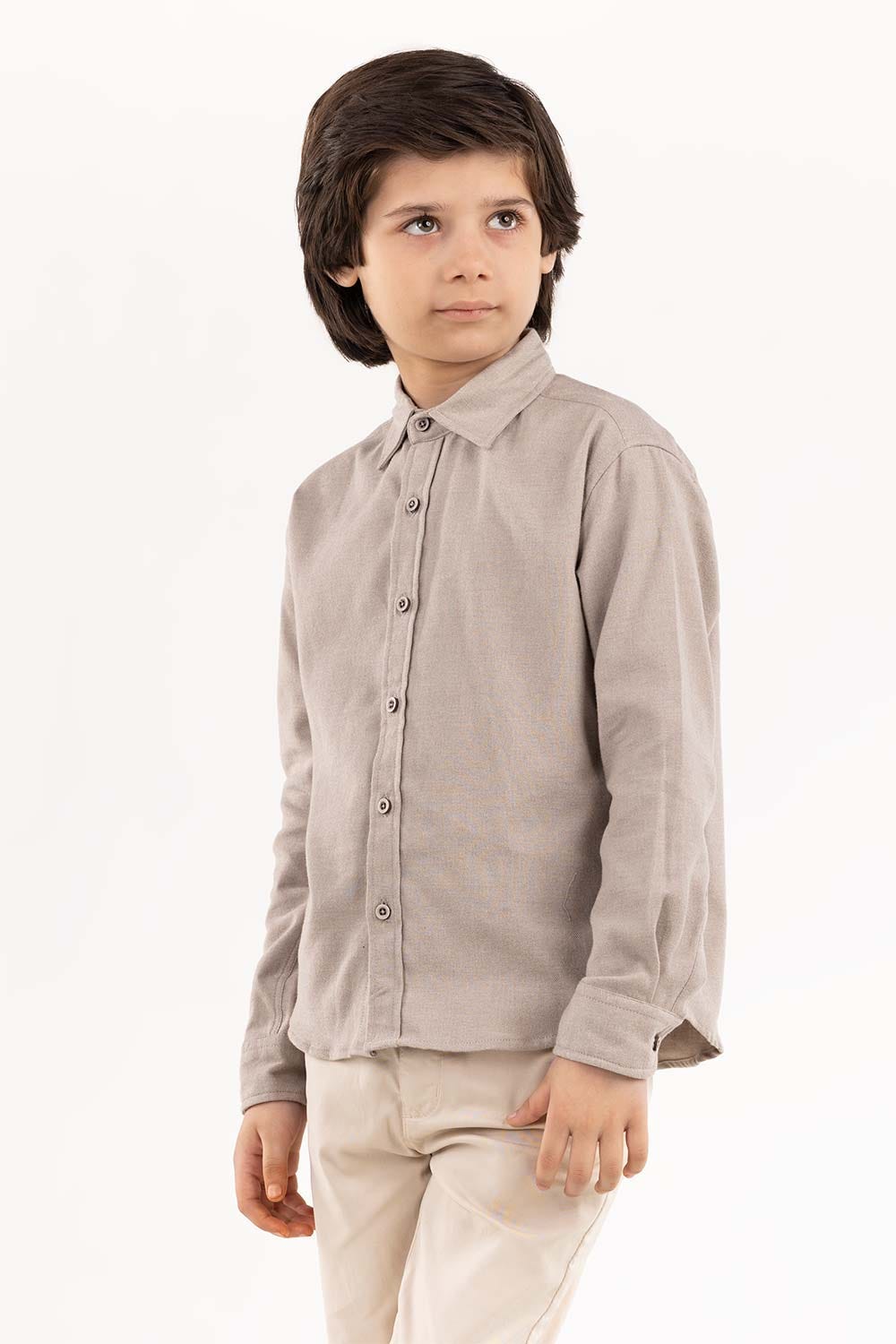 Toddler Boy Fawn Casual Shirt 224 -317-022 A