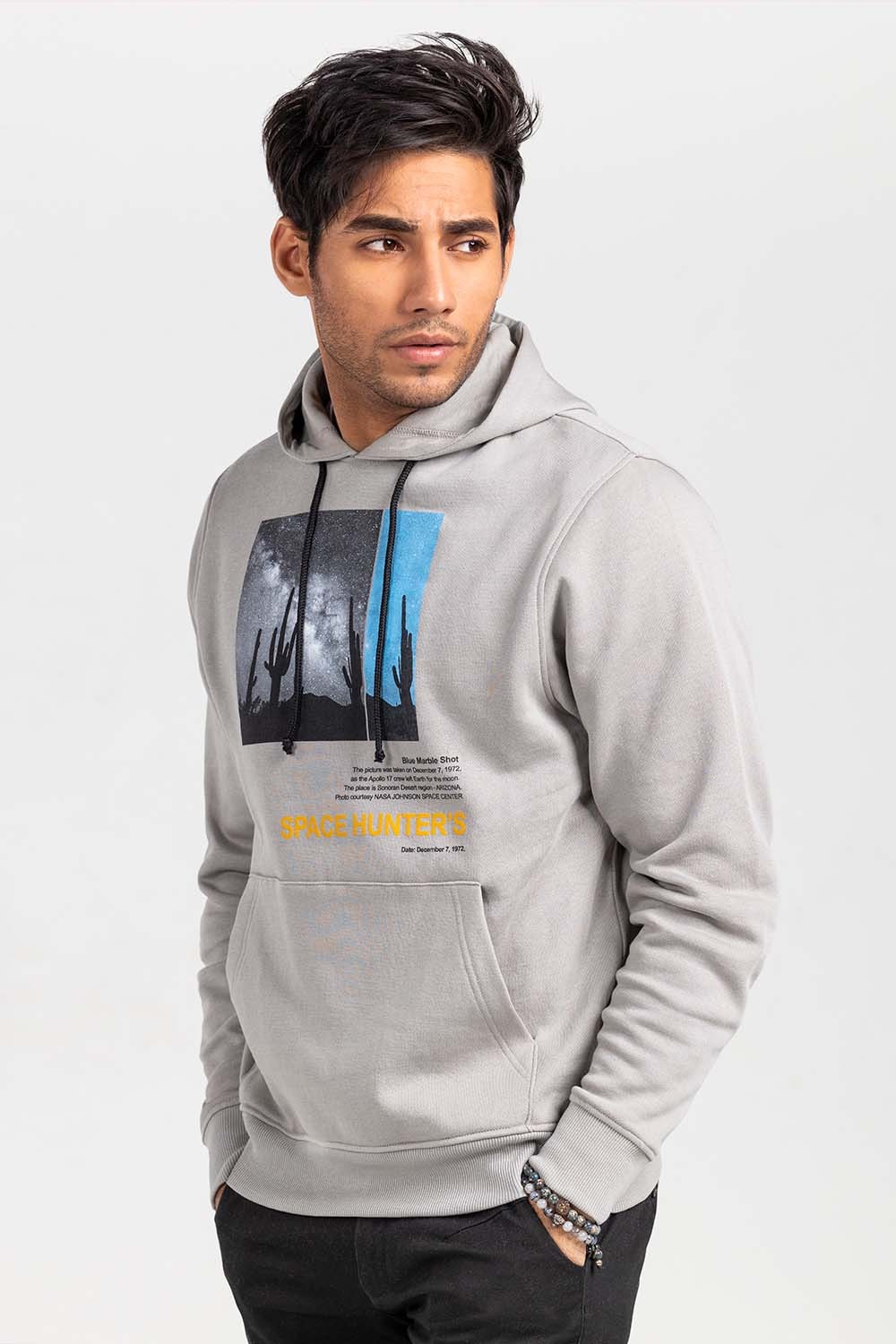 Fog Grey Fashion  Hoodie JKT-POH-D17-02