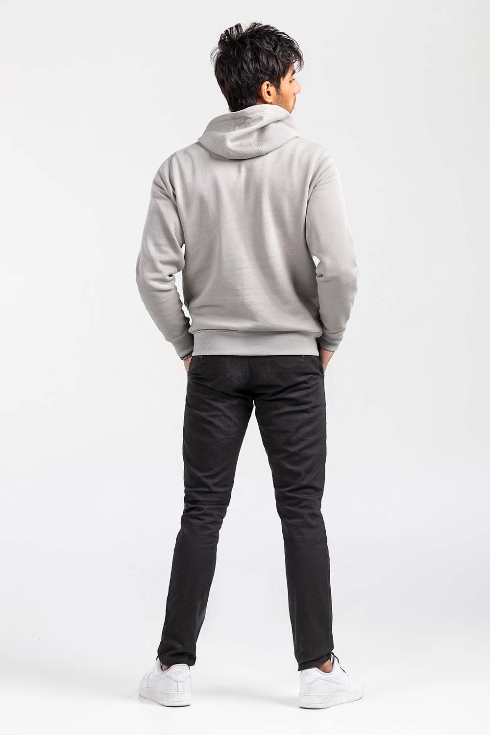 Fog Grey Fashion  Hoodie JKT-POH-D17-02